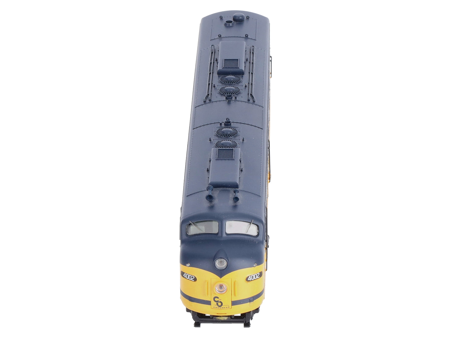 Broadway Limited 447 HO C&O Paragon Series EMD E8A Diesel Locomotive #4002