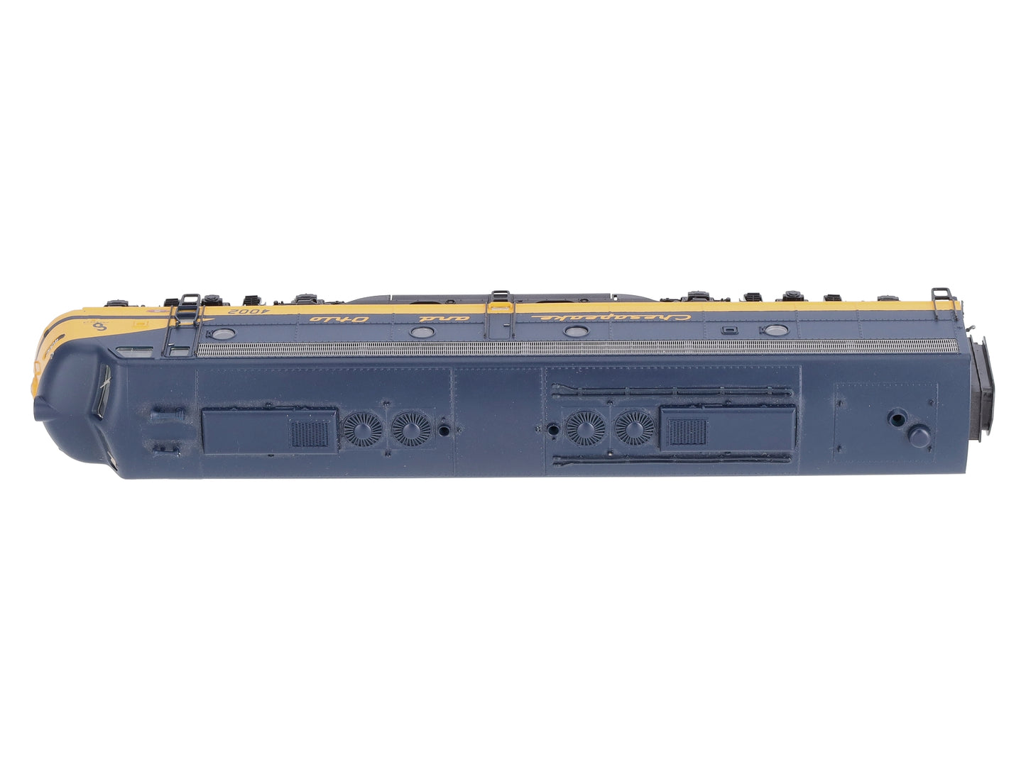 Broadway Limited 447 HO C&O Paragon Series EMD E8A Diesel Locomotive #4002