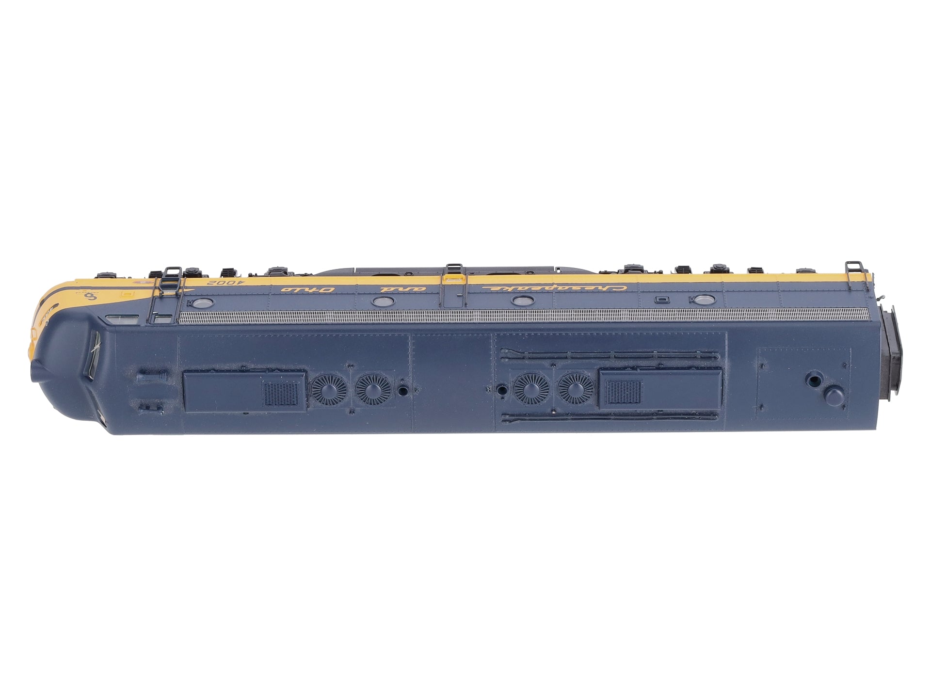 Broadway Limited 447 HO C&O Paragon Series EMD E8A Diesel Locomotive #4002