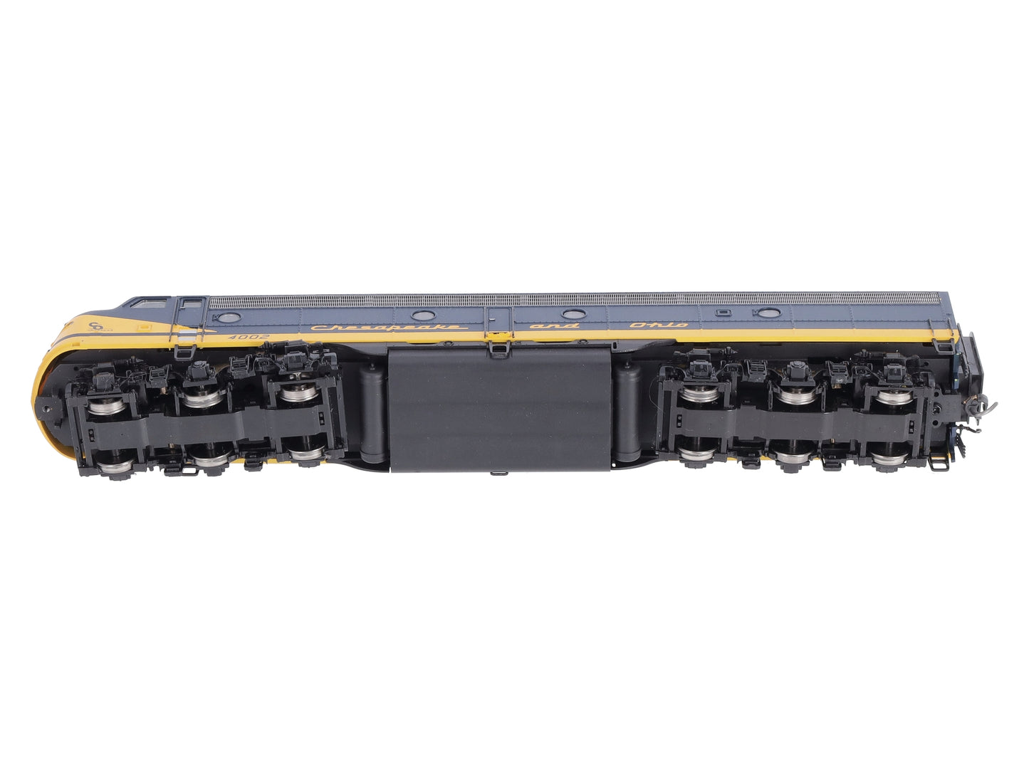 Broadway Limited 447 HO C&O Paragon Series EMD E8A Diesel Locomotive #4002