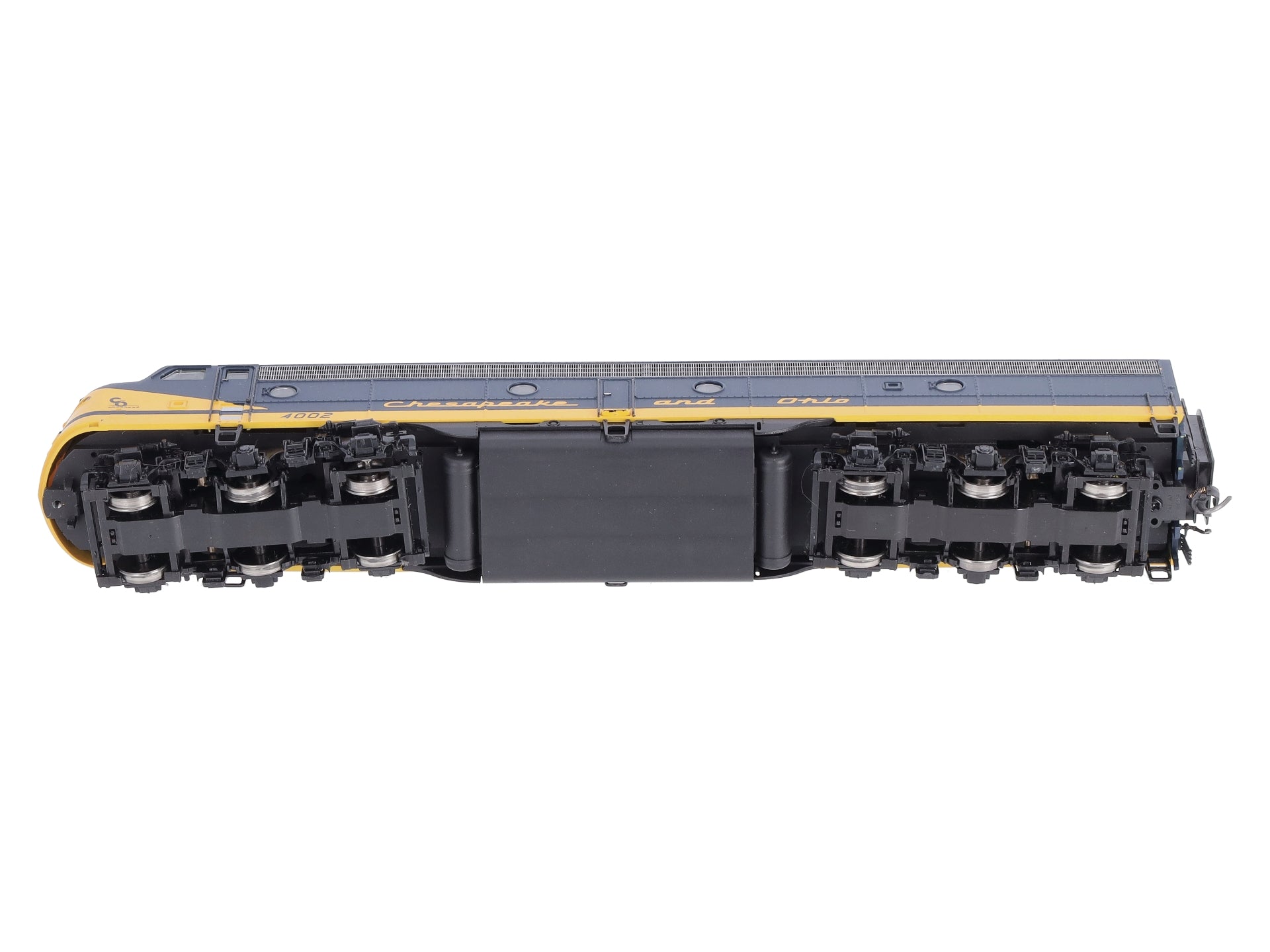 Broadway Limited 447 HO C&O Paragon Series EMD E8A Diesel Locomotive #4002