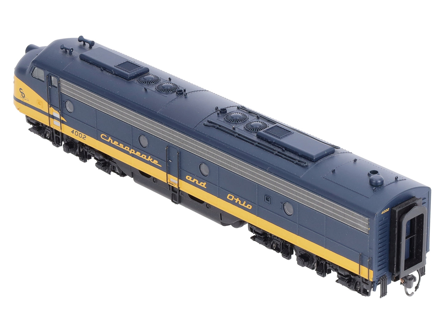 Broadway Limited 447 HO C&O Paragon Series EMD E8A Diesel Locomotive #4002