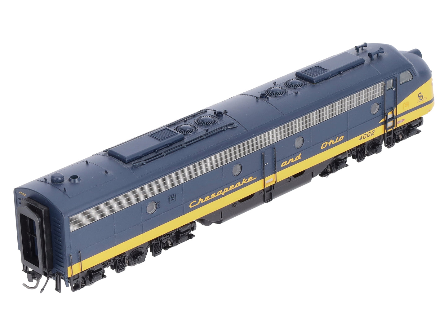 Broadway Limited 447 HO C&O Paragon Series EMD E8A Diesel Locomotive #4002