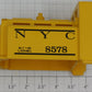 Lionel 8578-100 NYC Yellow Ballast Tamper Body