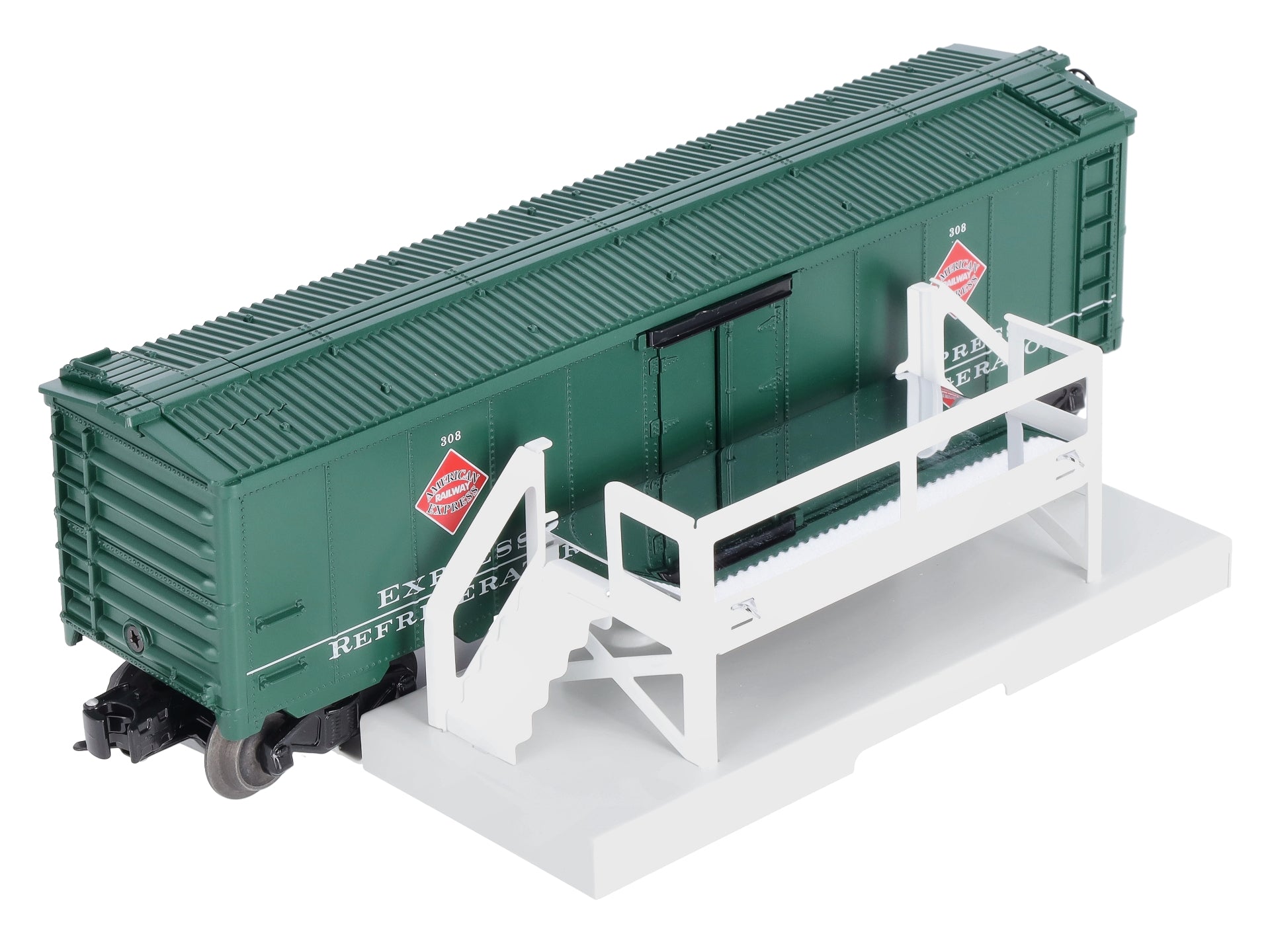 Lionel 6-26863 O Gauge American Railway Express Operating Milk Car #308 LN/Box