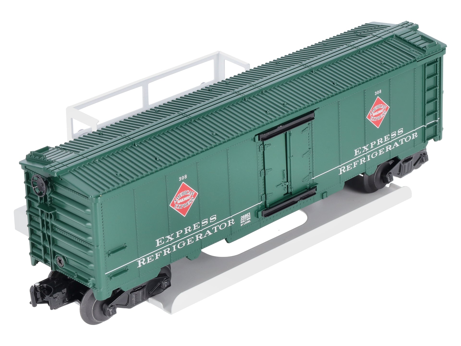 Lionel 6-26863 O Gauge American Railway Express Operating Milk Car #308 LN/Box