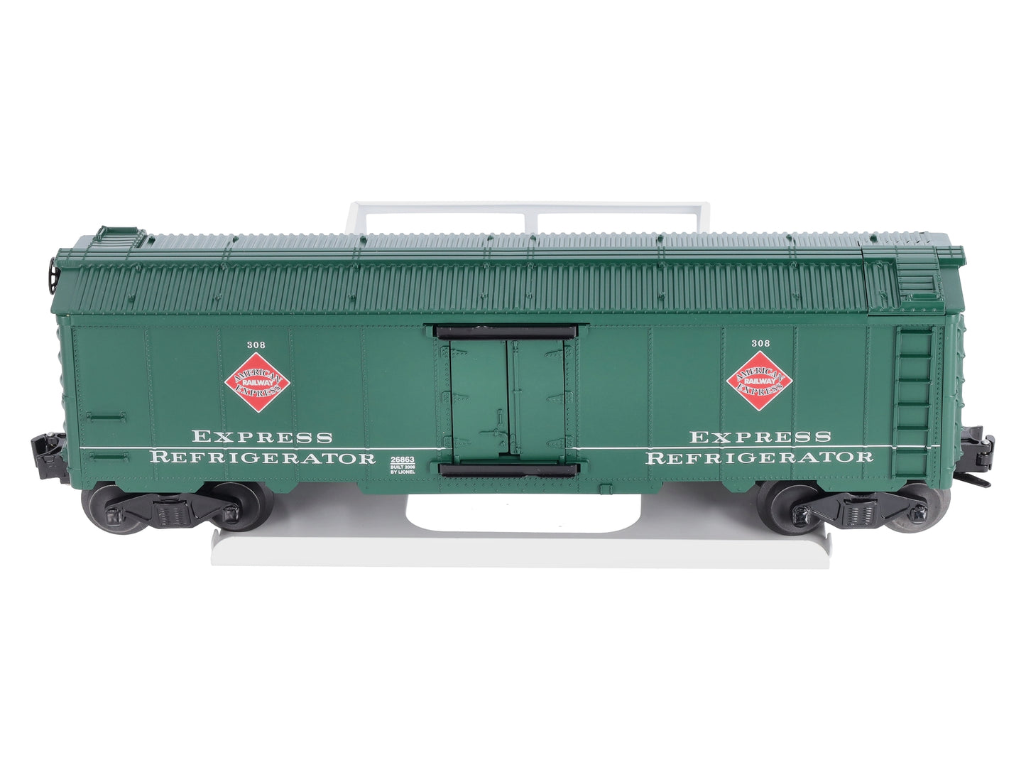 Lionel 6-26863 O Gauge American Railway Express Operating Milk Car #308 LN/Box