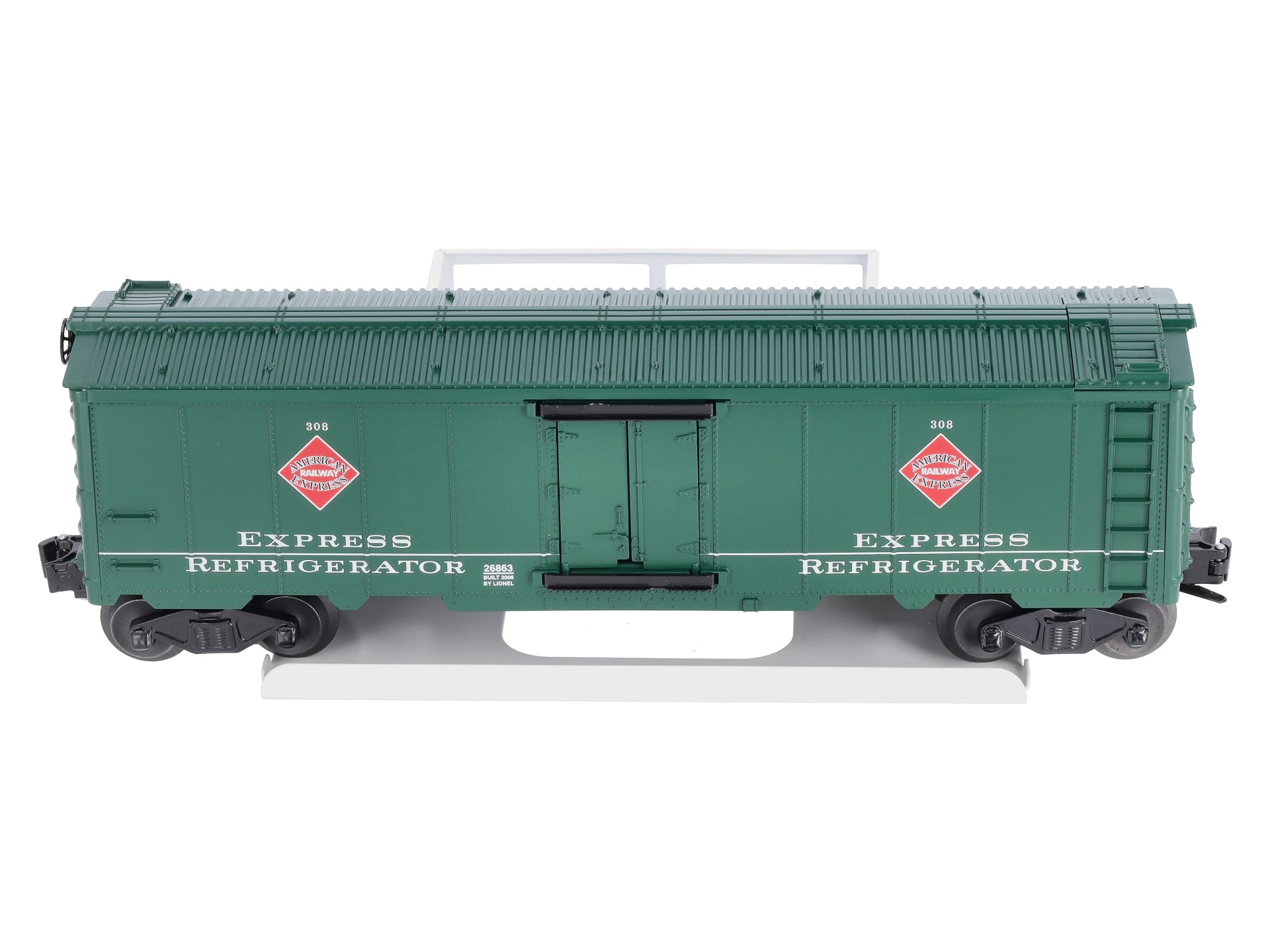 Lionel 6-26863 O Gauge American Railway Express Operating Milk Car #308 LN/Box