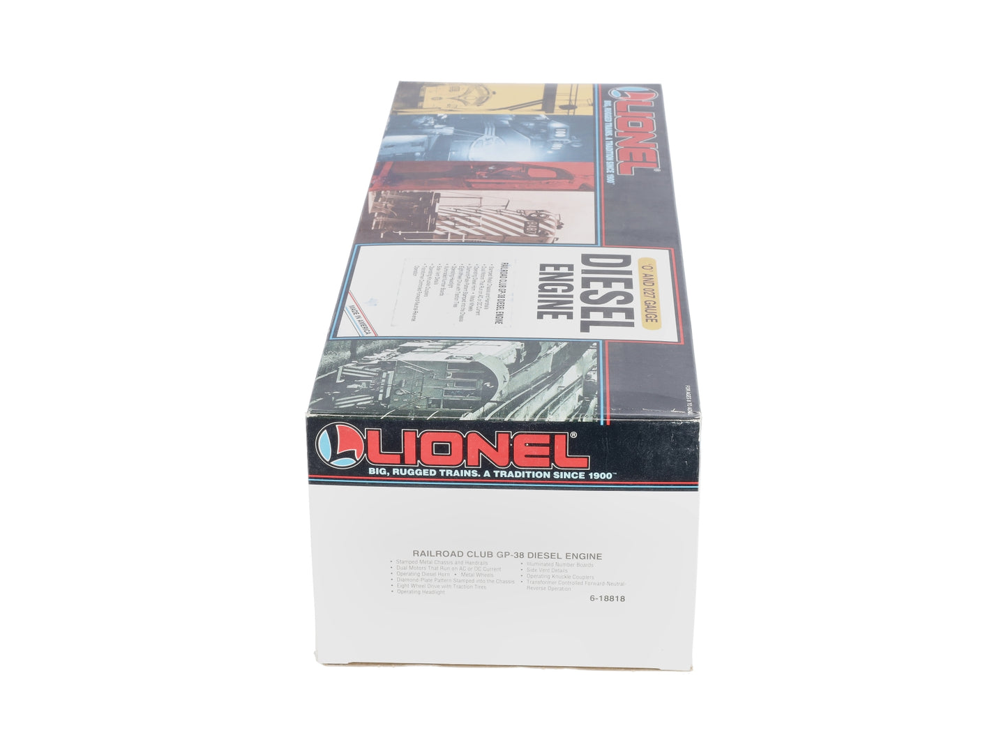 Lionel 6-18818 O Lionel Railroader Club GP-38 Diesel Locomotive w/Horn EX/Box