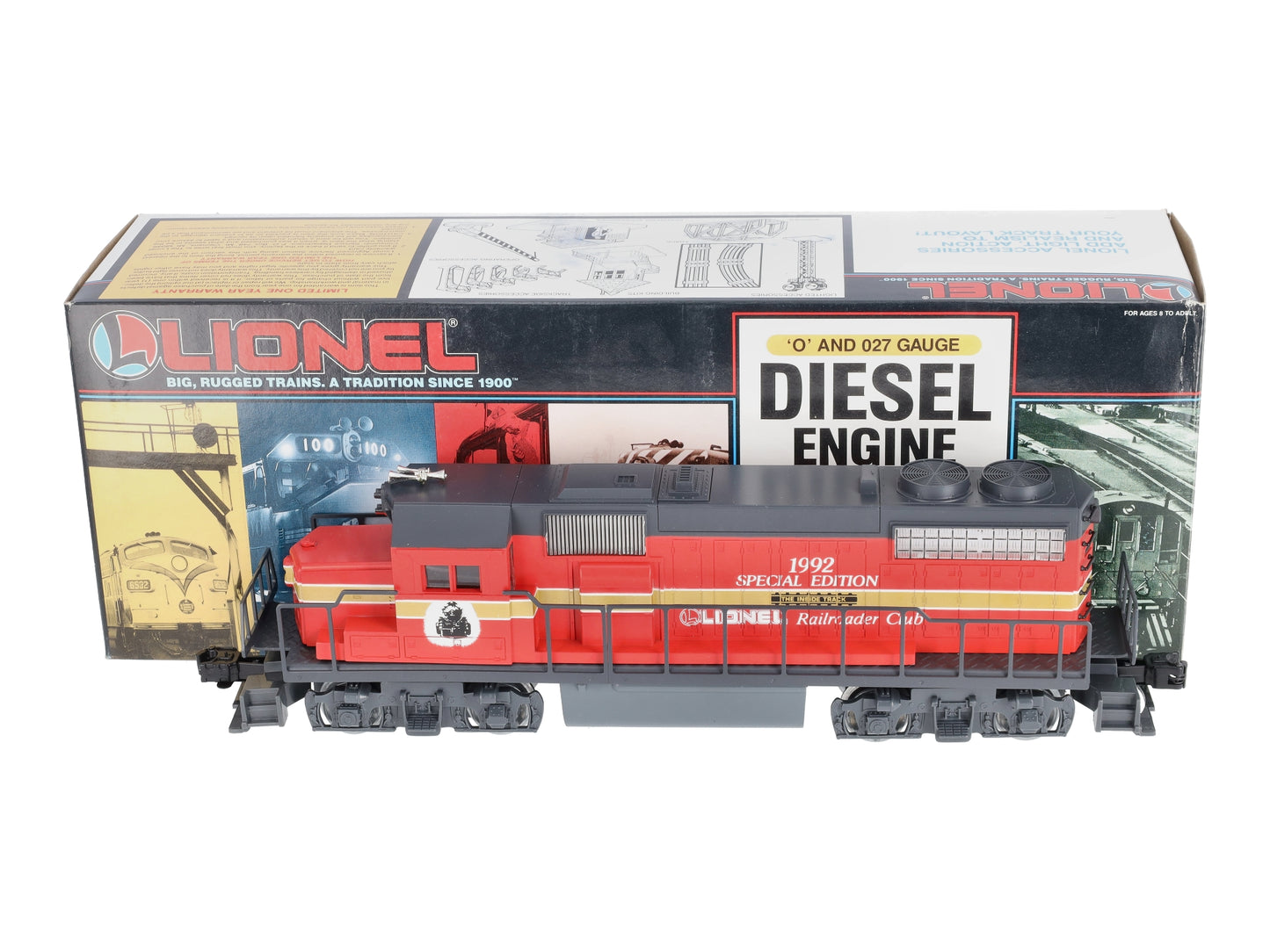 Lionel 6-18818 O Lionel Railroader Club GP-38 Diesel Locomotive w/Horn LN/Box