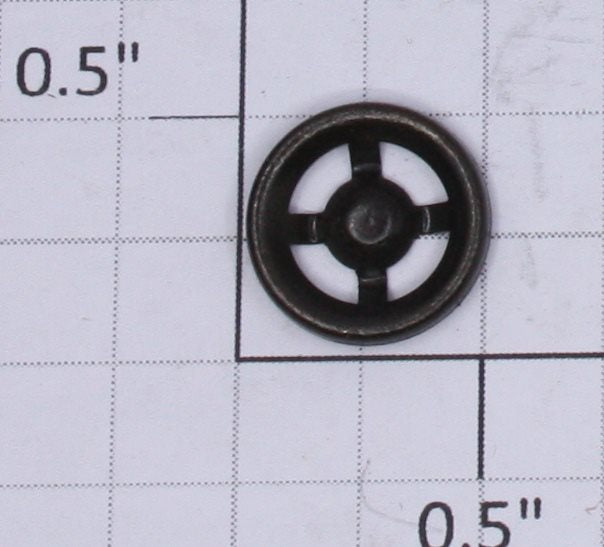Lionel 620-19  Blackened 1/2" No Hole Brake Wheel for 600 800 900 2800 Cars