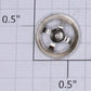 Lionel 216-27 Nickel Hopper .5" Brake Wheel