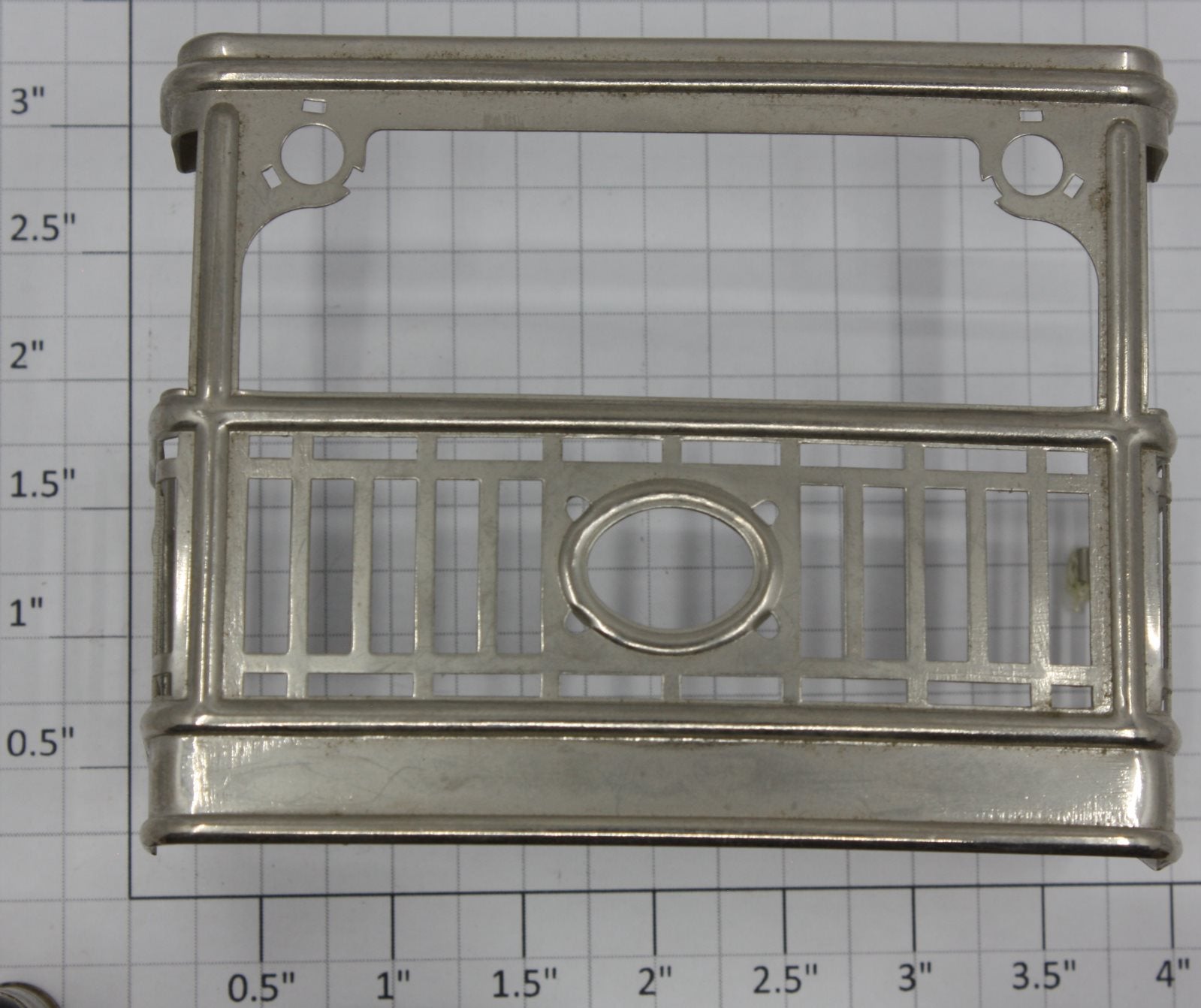 Lionel 422-10 Nickel Observation End Platform Railing