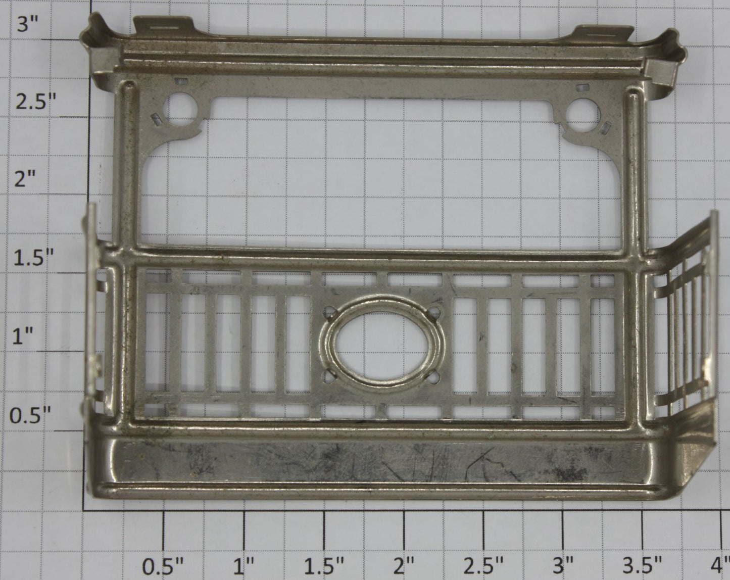 Lionel 422-10 Nickel Observation End Platform Railing