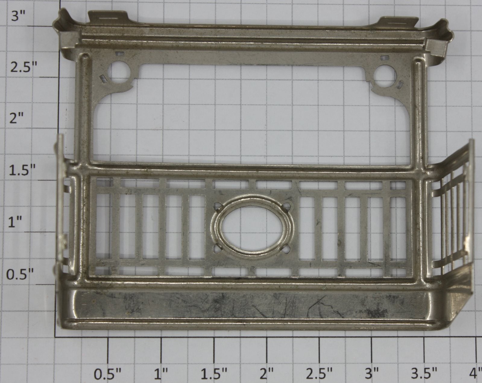 Lionel 422-10 Nickel Observation End Platform Railing
