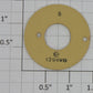 Lionel 6102700136 Circuit Board with Contact Rings