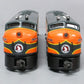 Lionel 6-11724 O Gauge Great Northern F3 ABA Diesel Locomotive Set EX/Box