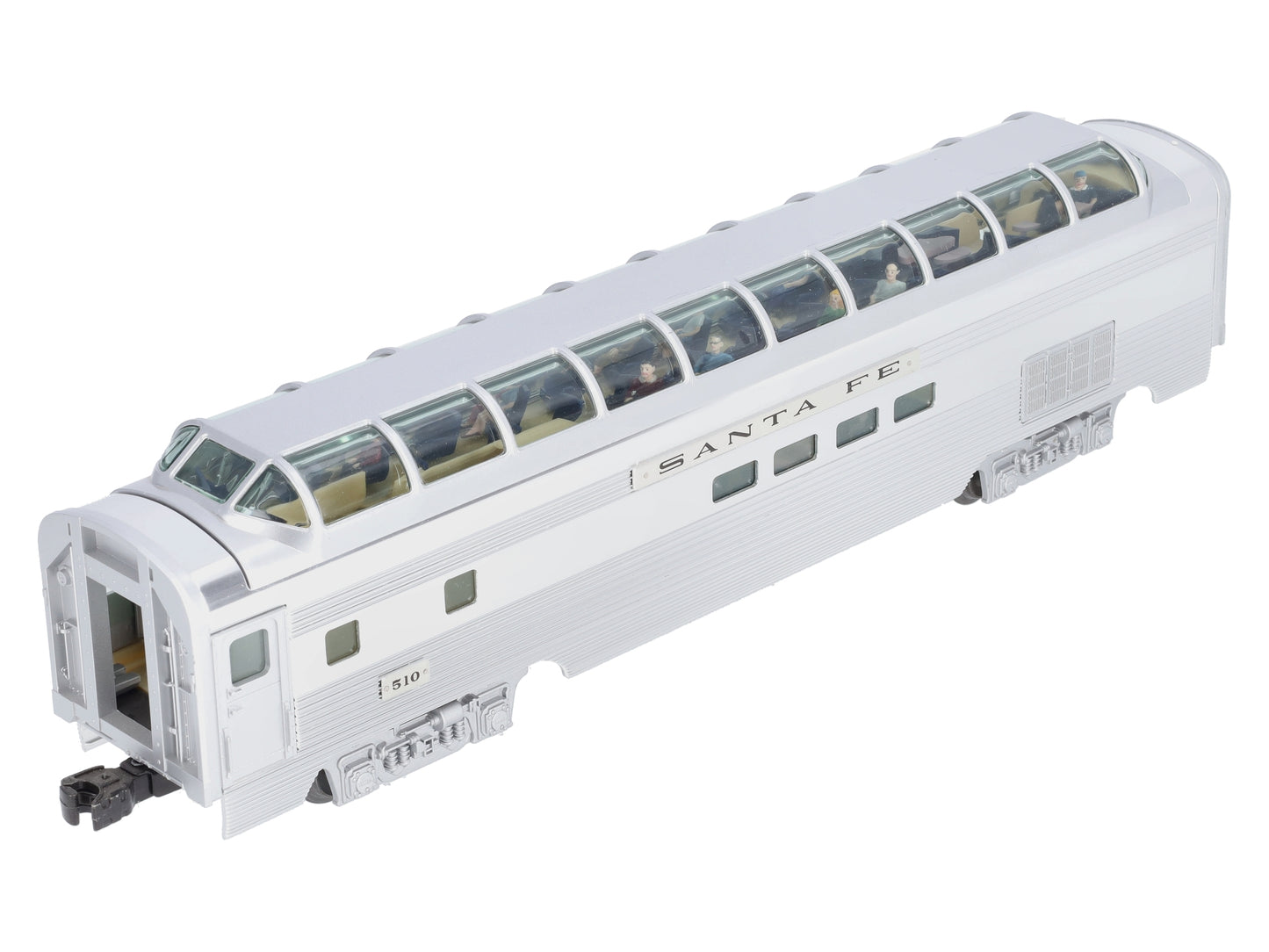 Lionel 6-39138 Santa Fe Superliner Full Vista Dome Car #510 EX