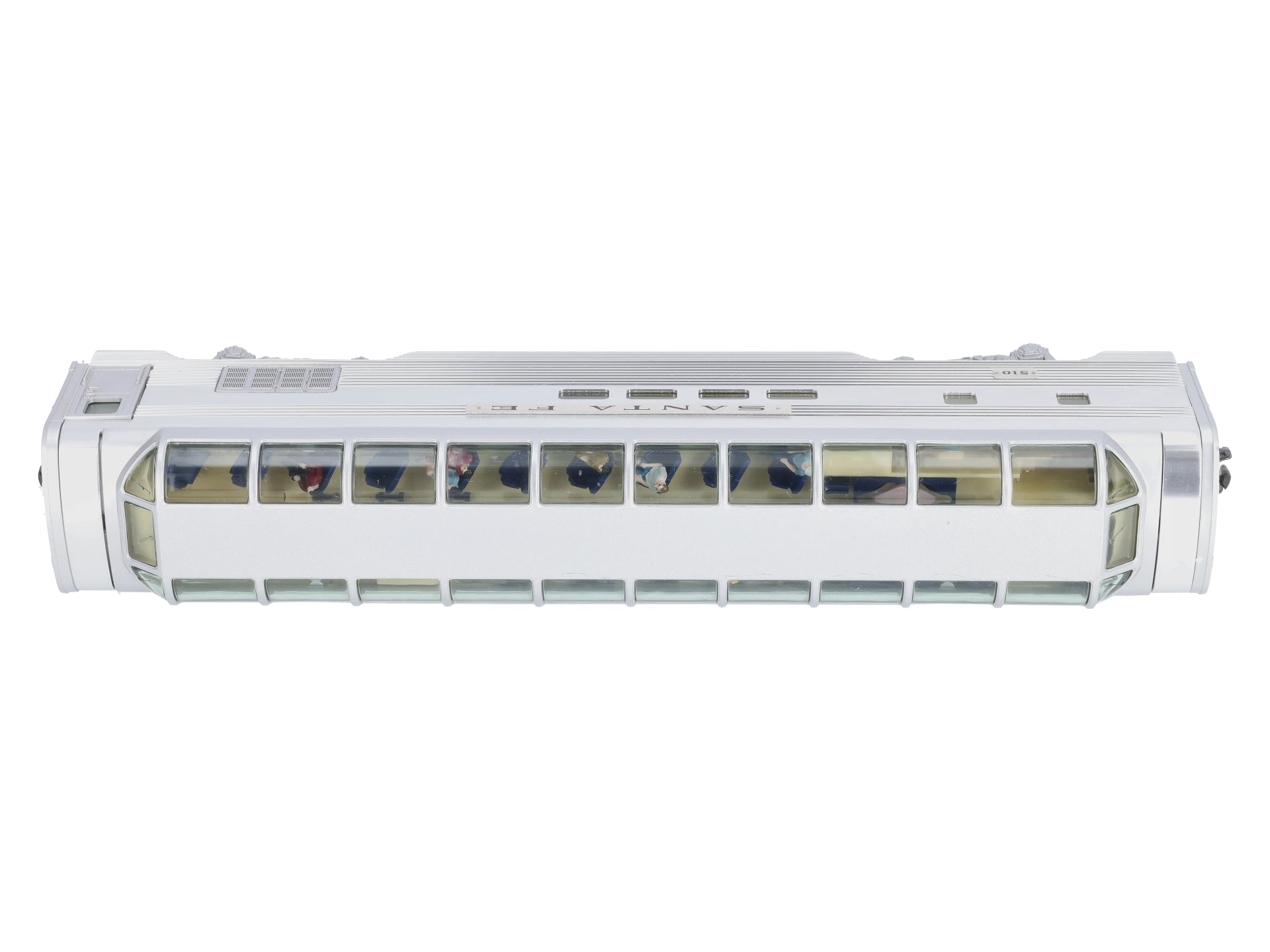 Lionel 6-39138 Santa Fe Superliner Full Vista Dome Car #510 EX