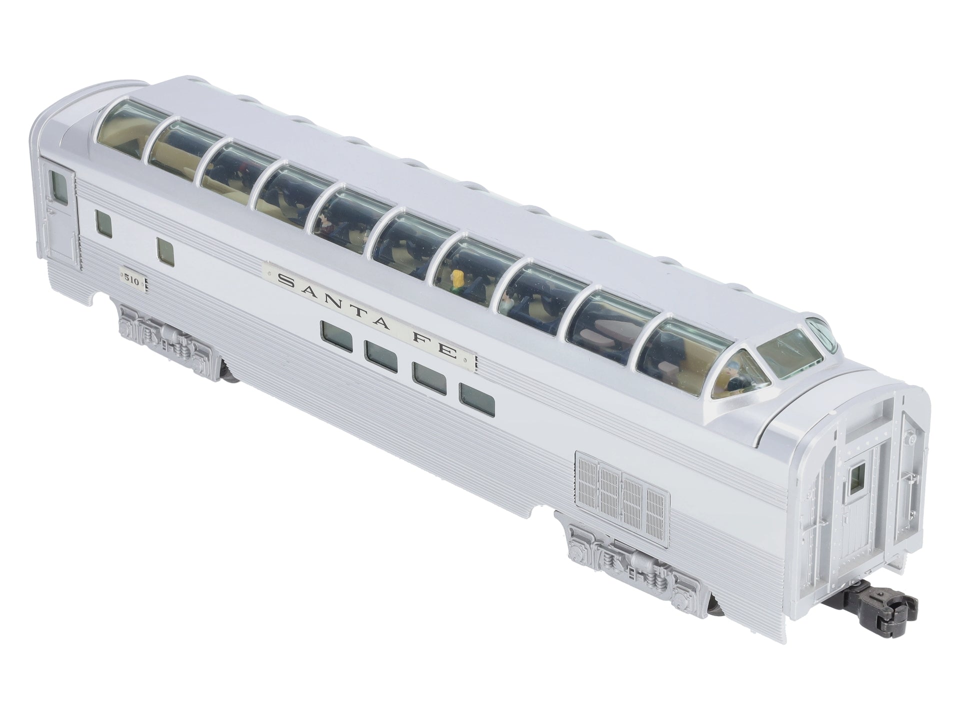 Lionel 6-39138 Santa Fe Superliner Full Vista Dome Car #510 EX