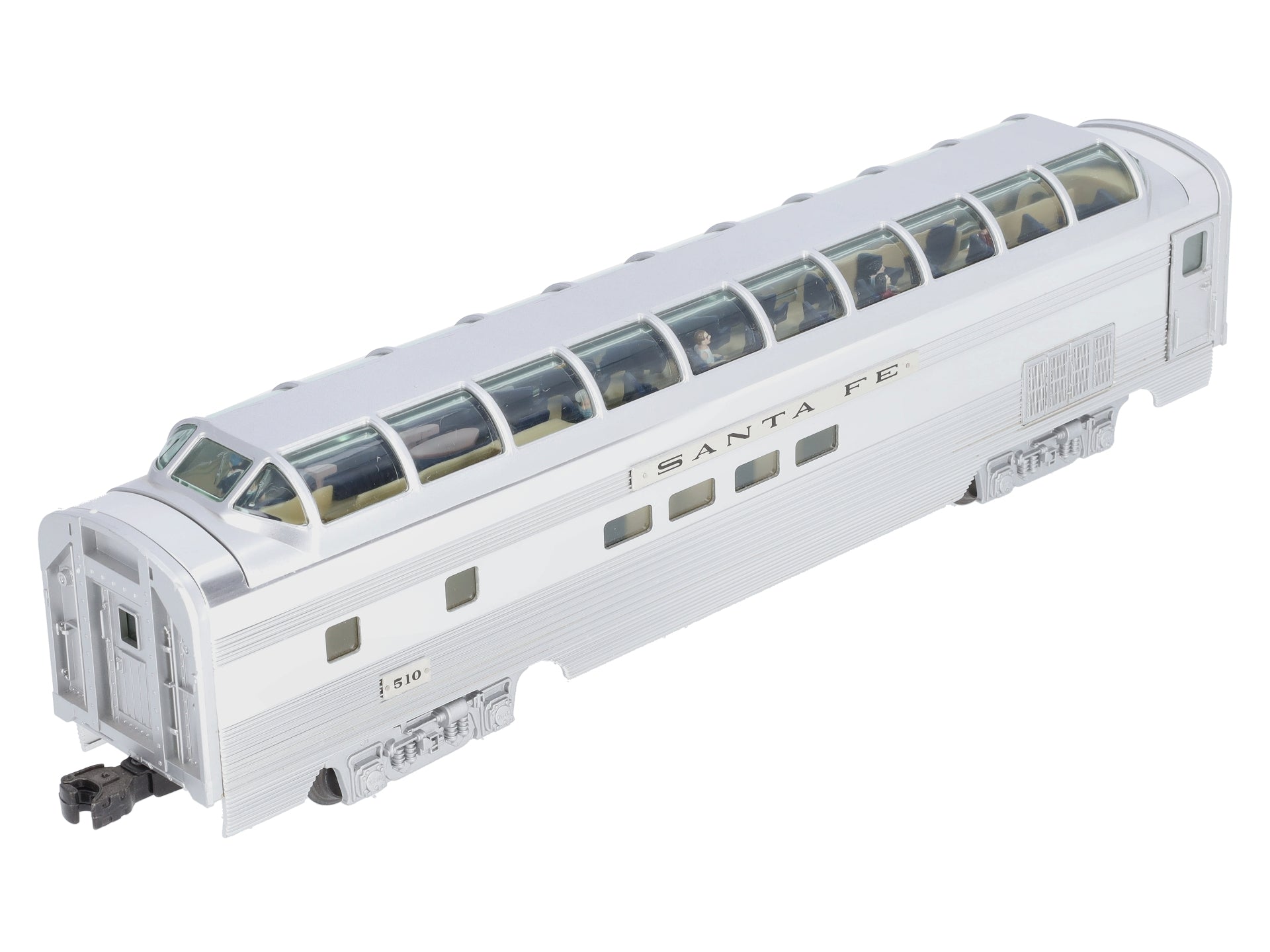 Lionel 6-39138 Santa Fe Superliner Full Vista Dome Car #510 EX