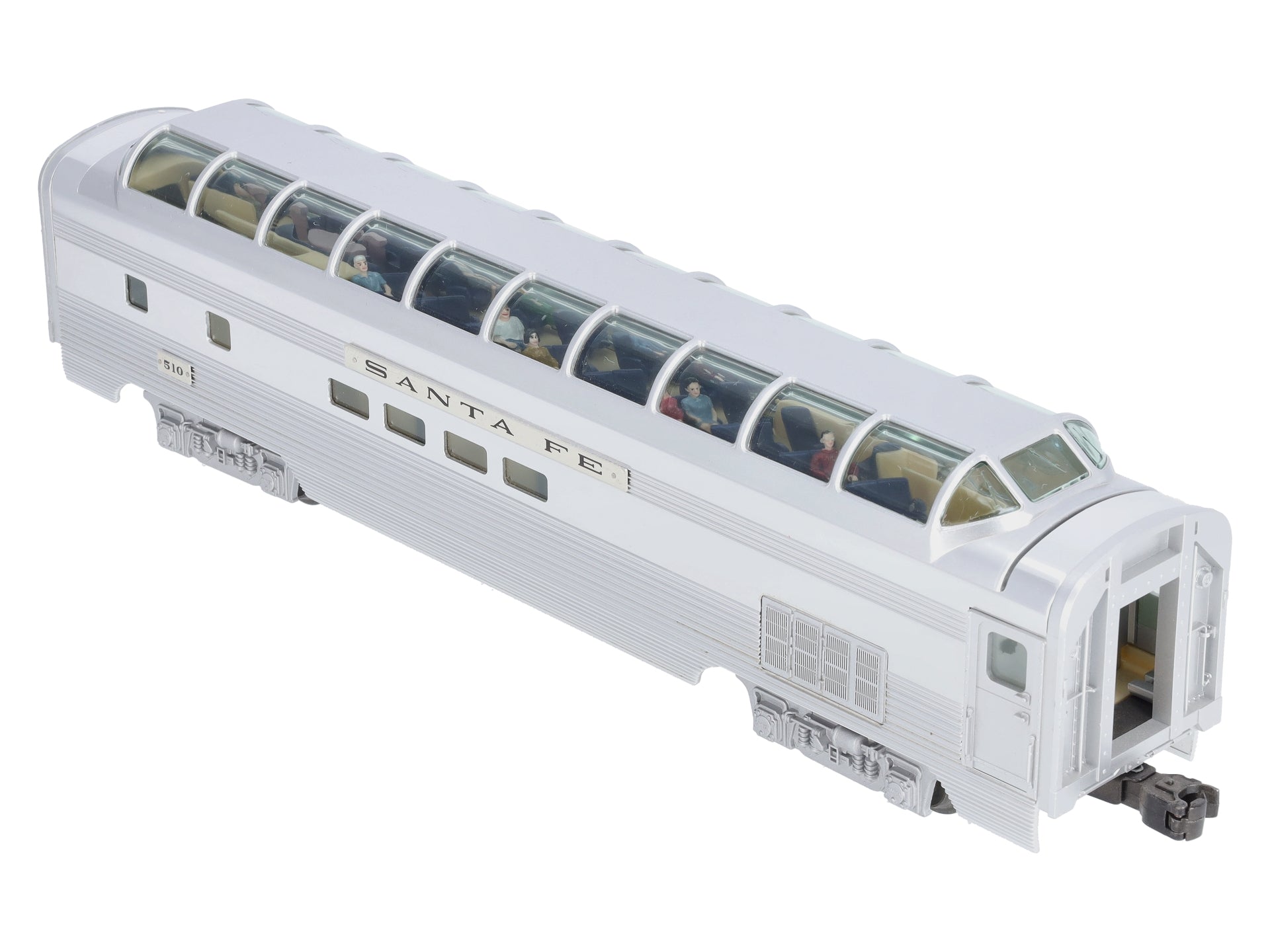 Lionel 6-39138 Santa Fe Superliner Full Vista Dome Car #510 EX
