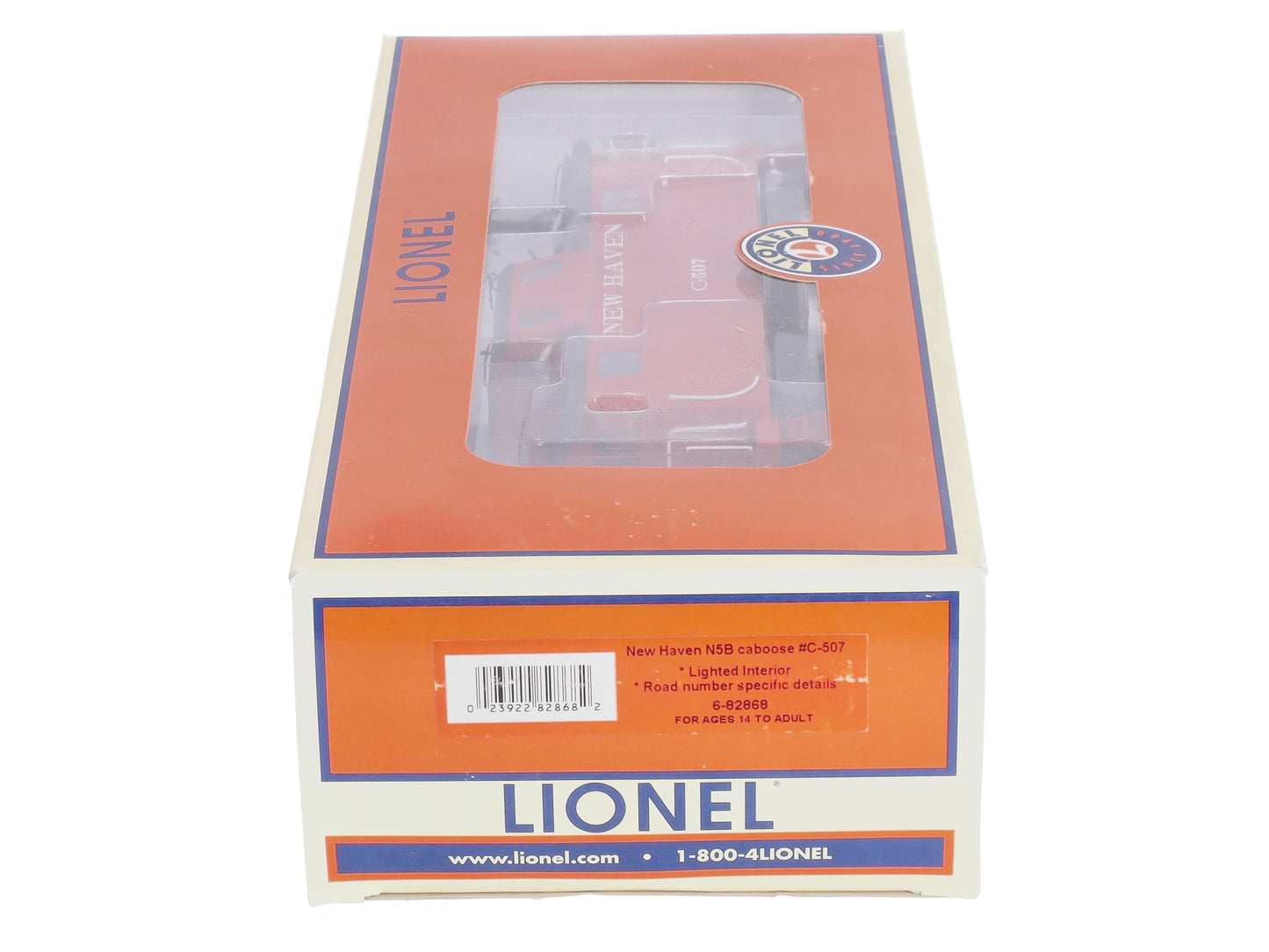 Lionel 6-82868 O Gauge New Haven N5 Caboose Car #C-507
