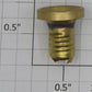 Lionel 257-5 Brass Boiler Front Light Socket fits 257, 384