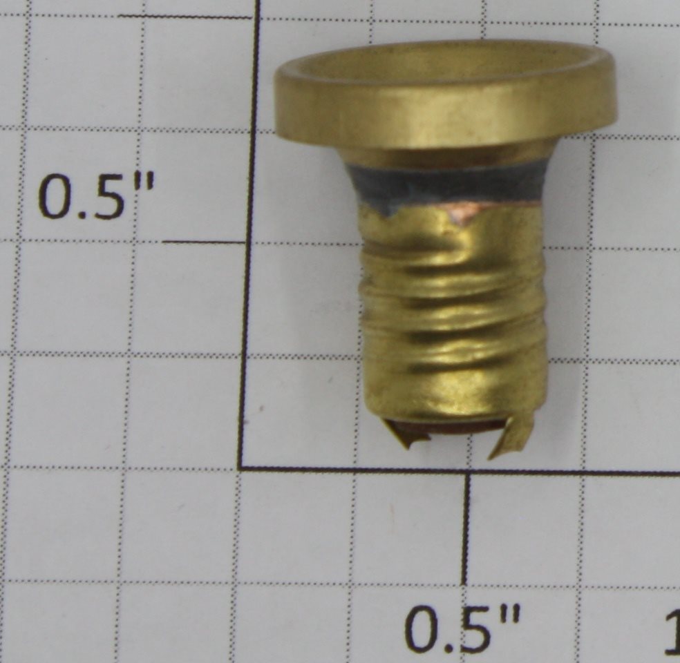 Lionel 257-5 Brass Boiler Front Light Socket fits 257, 384
