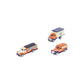 Lionel AHM43-LC3 1:48 Lionelville Cola Beverage/Delivery & Box Truck (Pack of 3) LN/Box