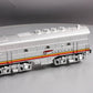 MTH 30-2133 O Gauge Santa Fe F3 B-Unit Non-Powered Diesel Engine LN/Box