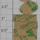 Lionel 814-20 Brass Lionel Lines and Number Plates (Set of 6)