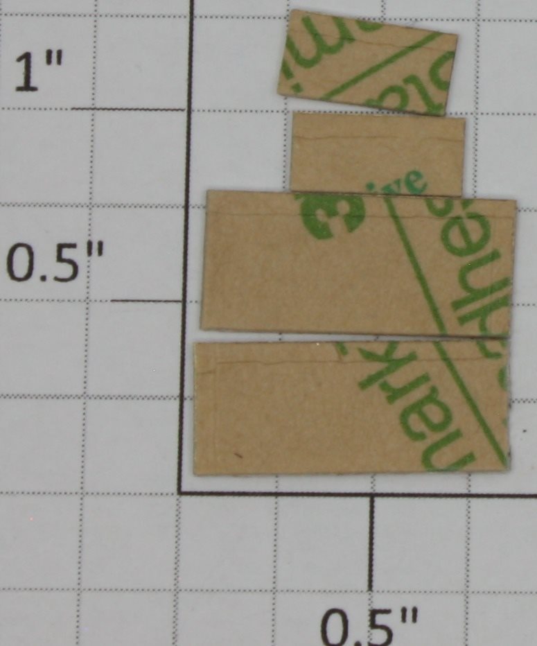 Lionel 807-20 Brass Lionel Lines and Number Plates (Set of 4)