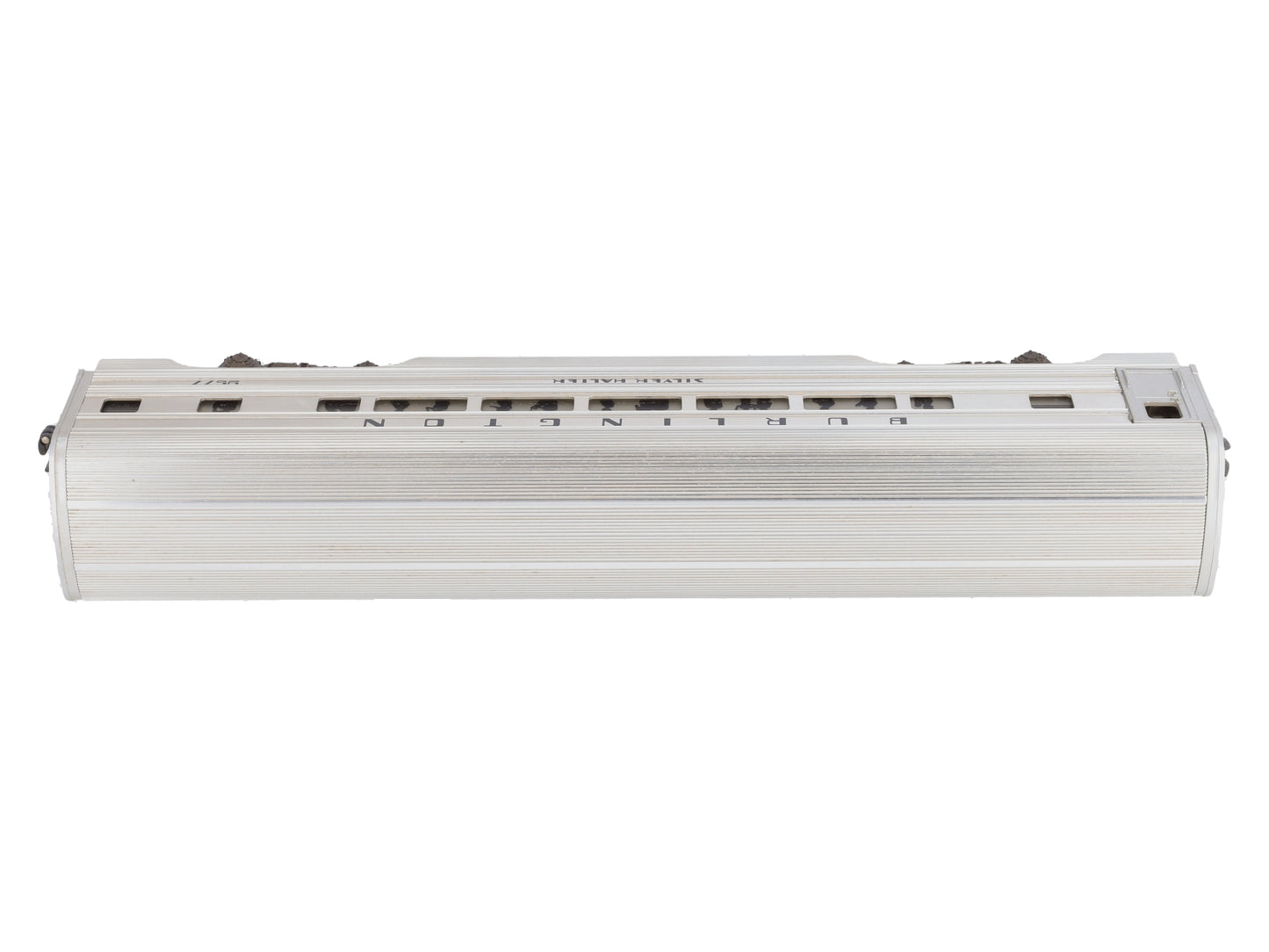 Lionel 6-9577 O Gauge Burlington "Silver Halter" Aluminum Passenger Coach EX/Box