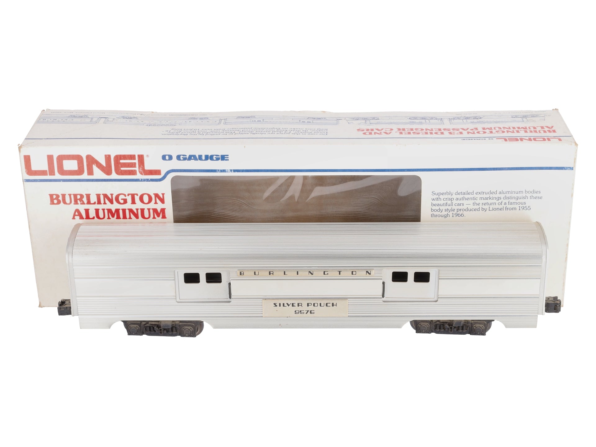 Lionel 6-9576 O Gauge Burlington 