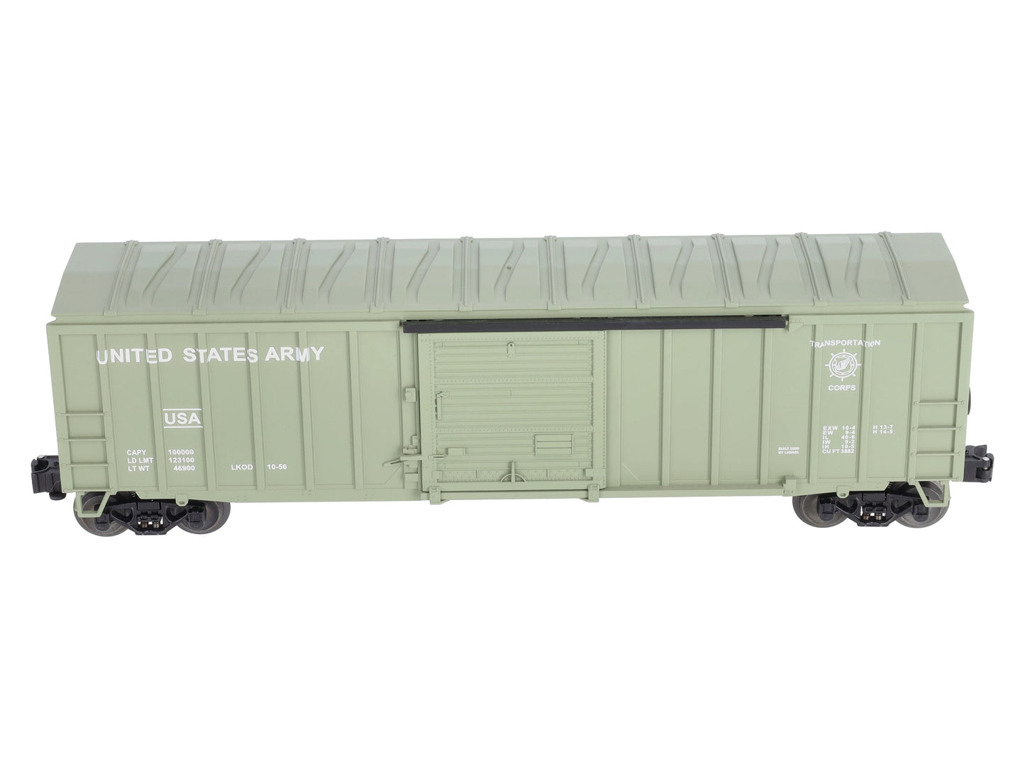 Lionel 6-17265 O Gauge U.S. Army 50' Modern Boxcar LN/Box