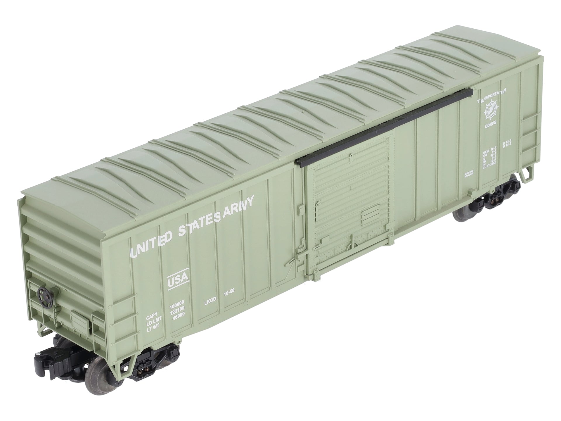 Lionel 6-17265 O Gauge U.S. Army 50' Modern Boxcar LN/Box