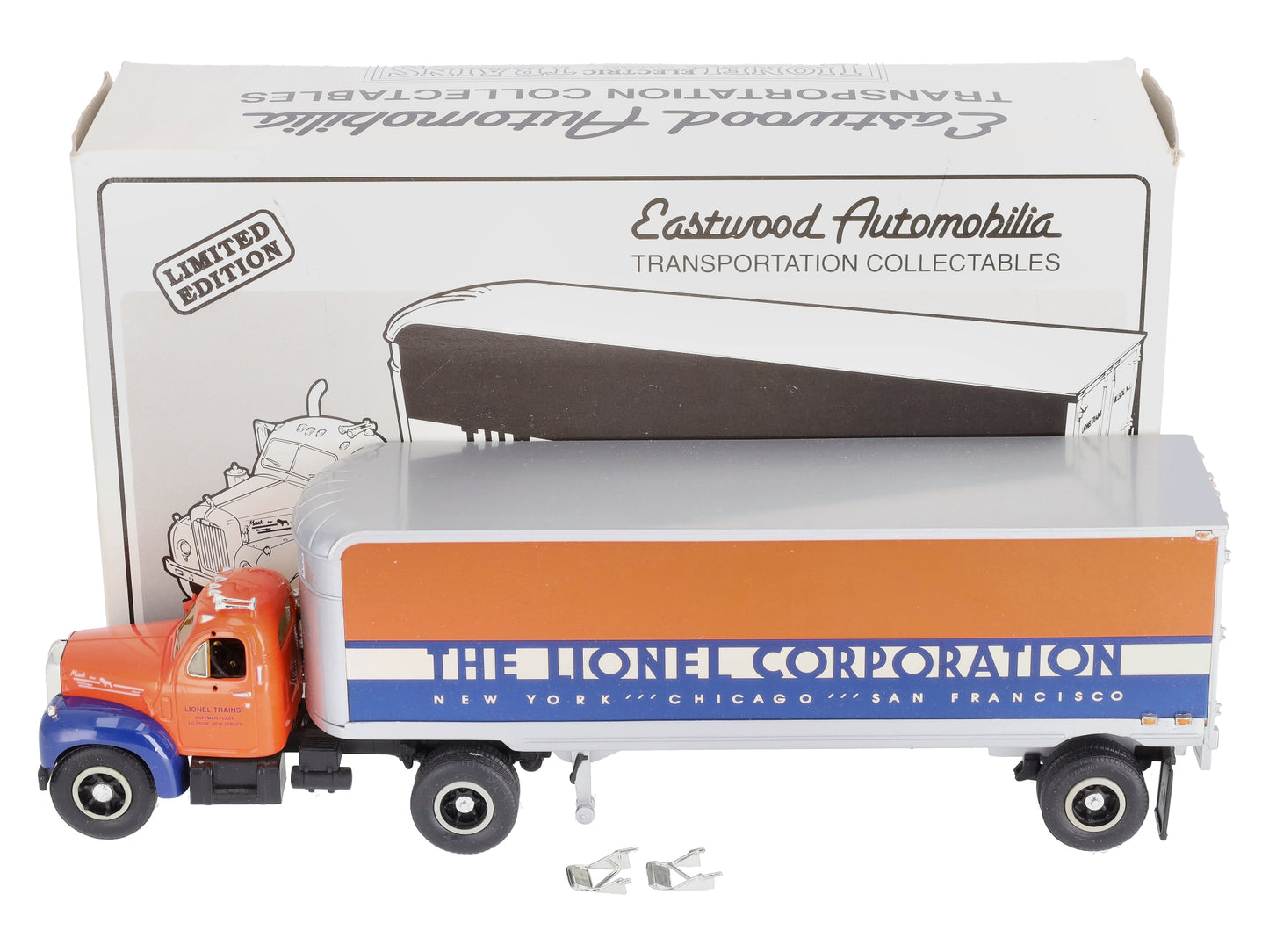 First Gear 19-0116 1:34 Scale Die-Cast 1960 Mack Model B-61 Truck & Trailer