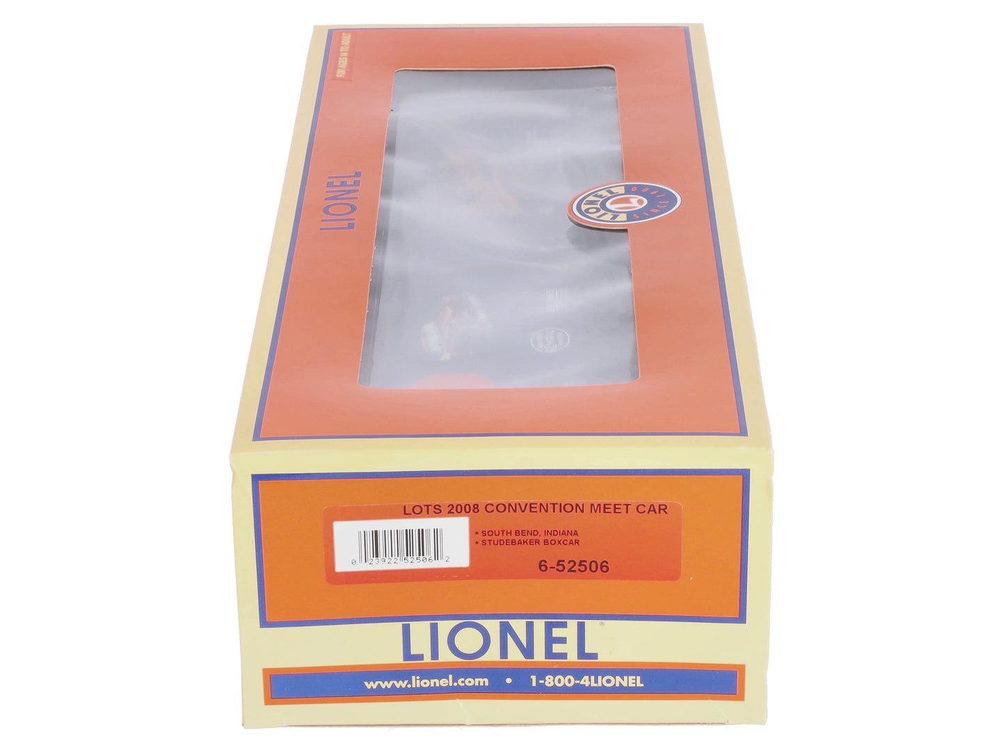 Lionel 6-52506 O Gauge LOTS-2008 Studebaker Convention Meet Boxcar #29085 LN/Box