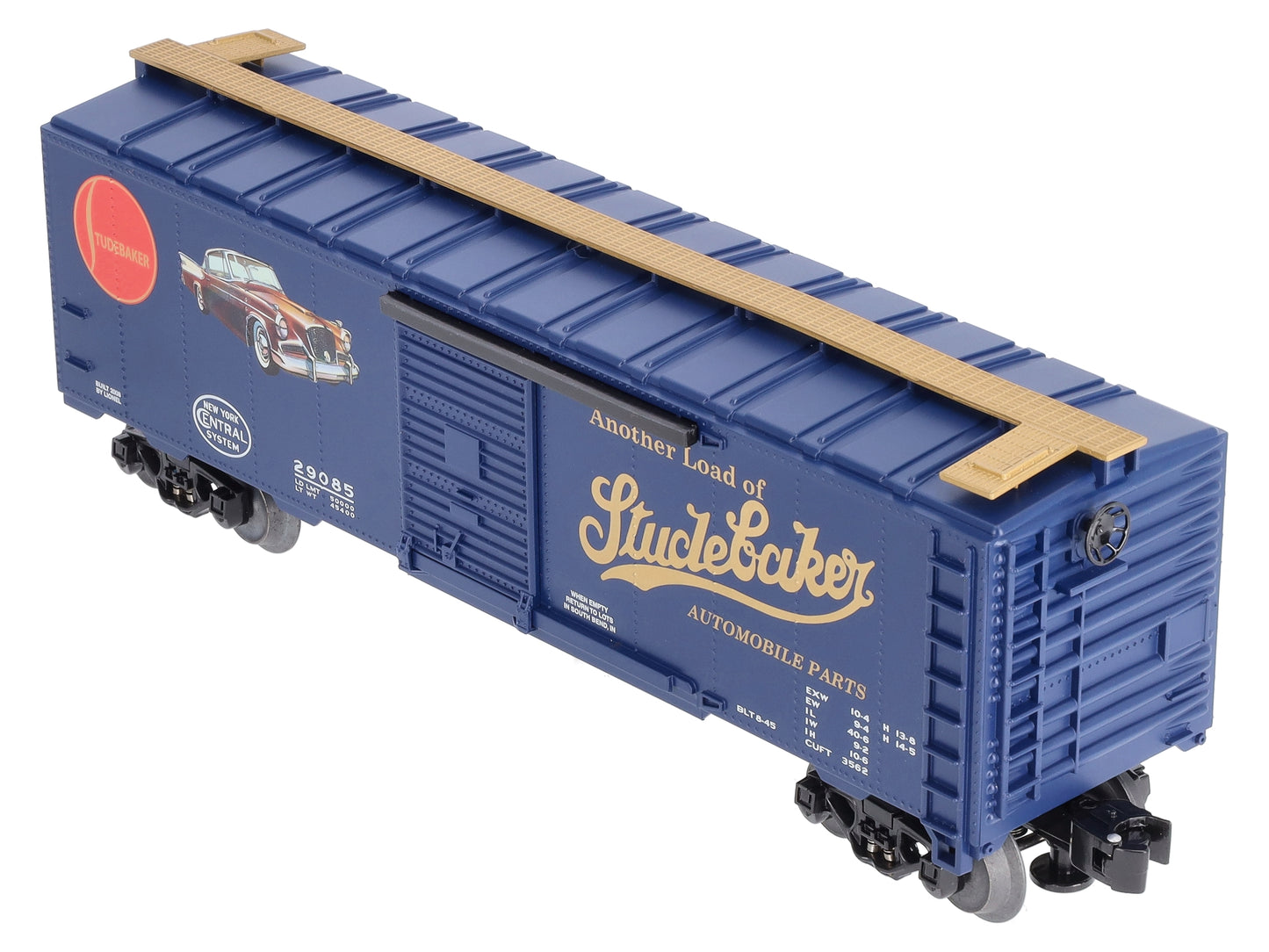 Lionel 6-52506 O Gauge LOTS-2008 Studebaker Convention Meet Boxcar #29085 LN/Box