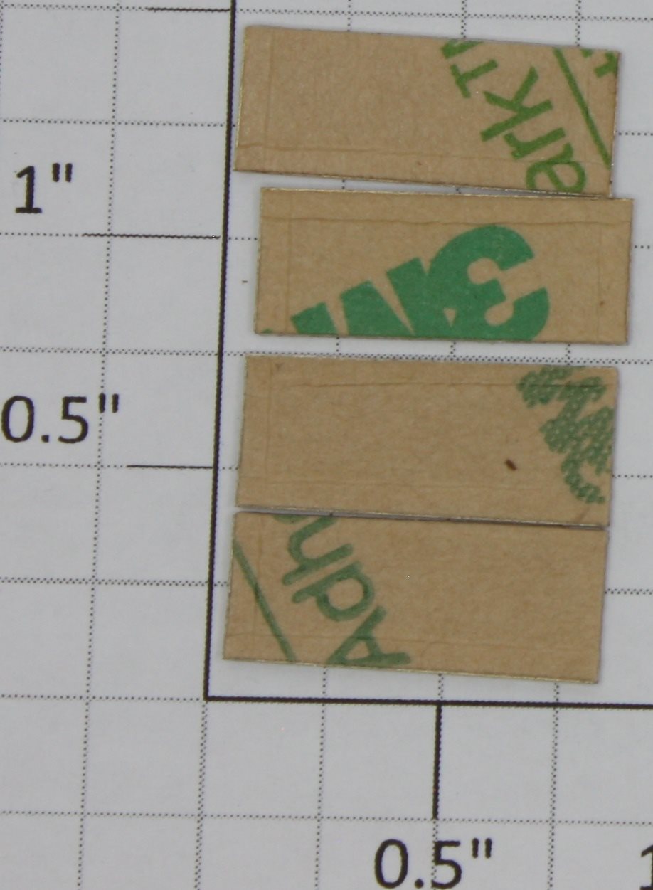 Lionel 515-20 Brass Lionel Lines and Number Plates (Set of 4)