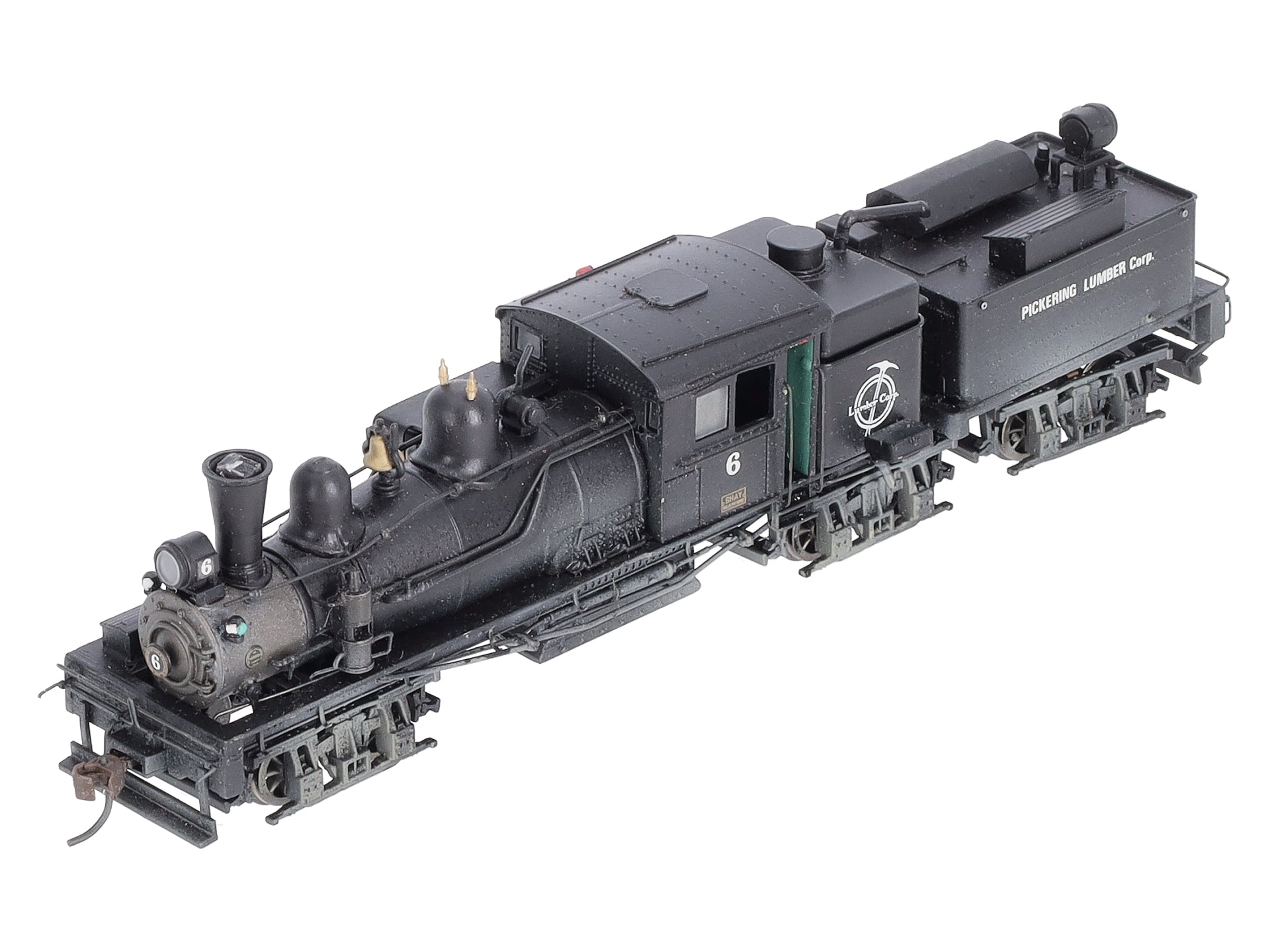 Bachmann 84704 HO Undecorated 80T 3-Truck Shay w/DCC/Sound LN/Box