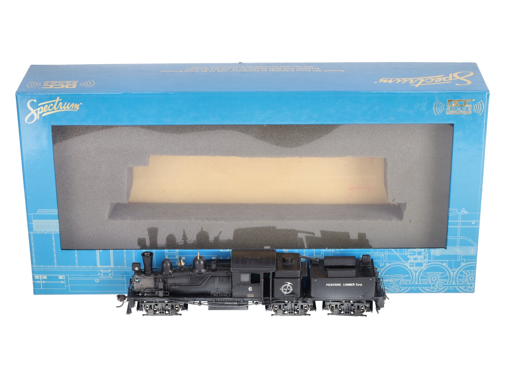 Bachmann 84704 Undecorated 80T 3-Truck Shay w/DCC/Sound – Trainz