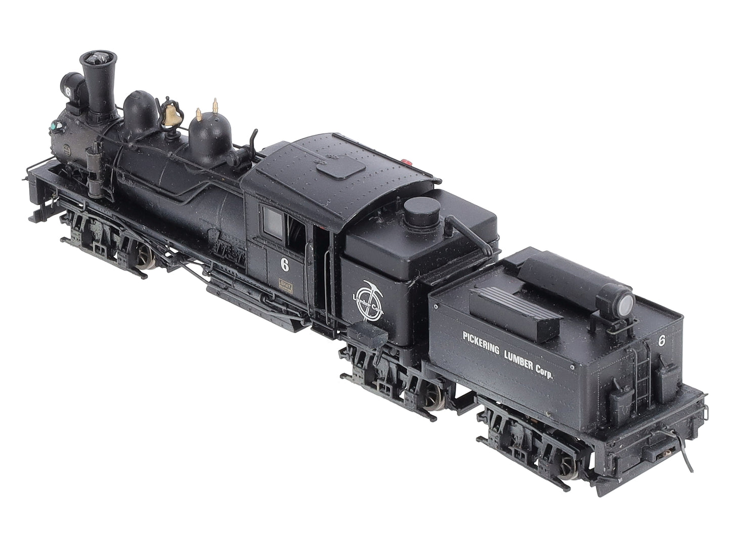 Bachmann 84704 HO Undecorated 80T 3-Truck Shay w/DCC/Sound LN/Box