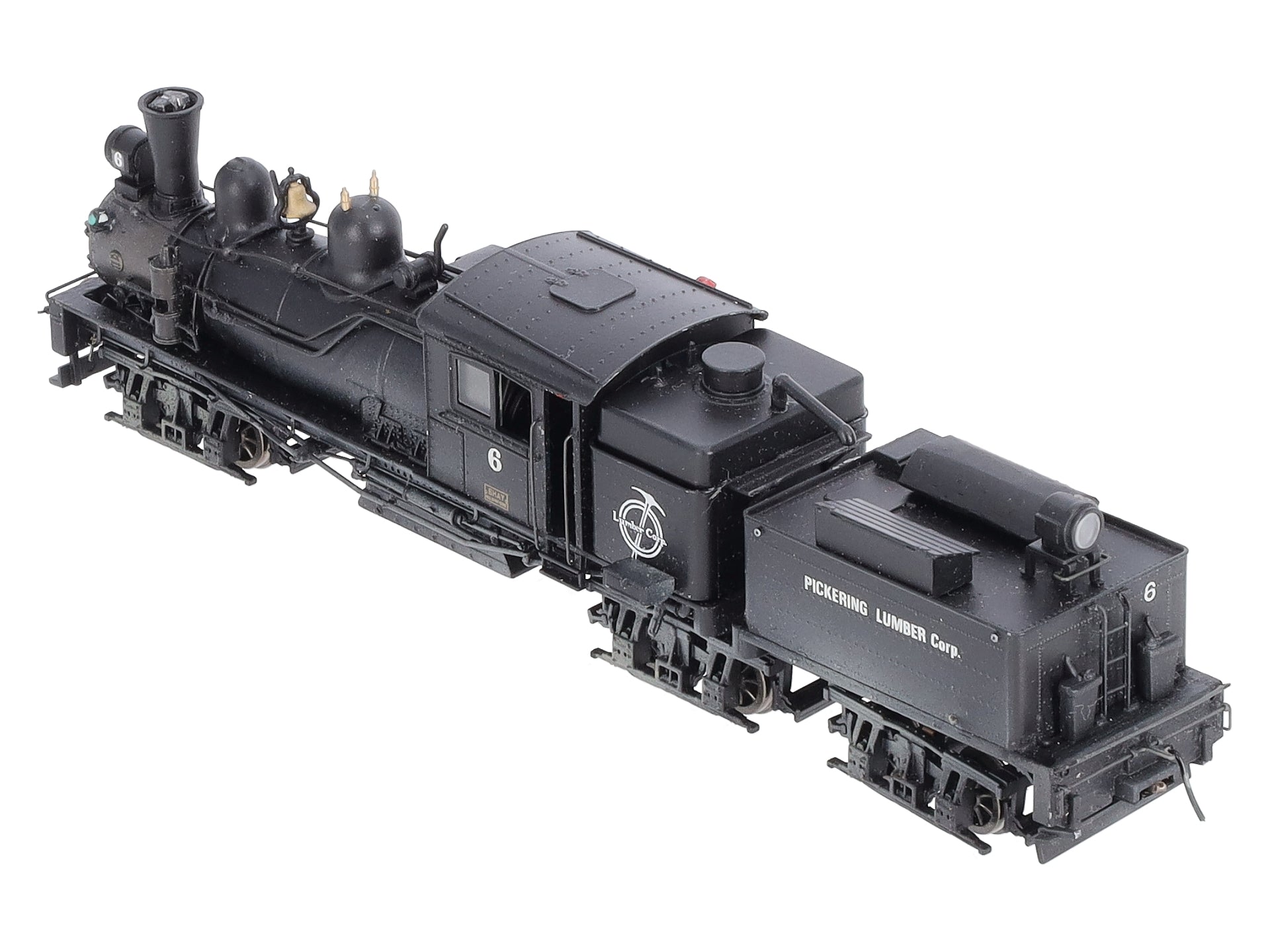 Bachmann 84704 HO Undecorated 80T 3-Truck Shay w/DCC/Sound LN/Box