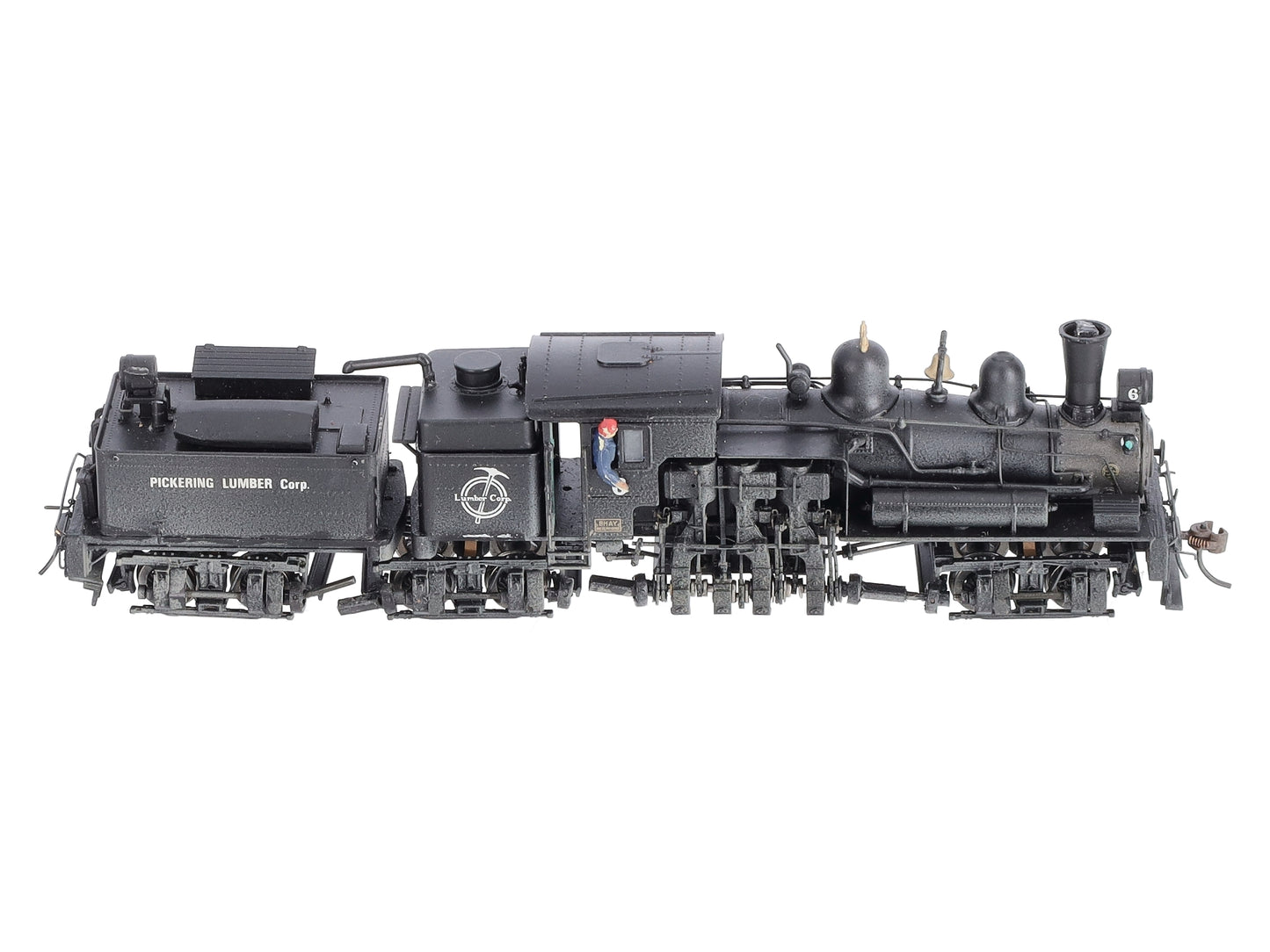 Bachmann 84704 Undecorated 80T 3-Truck Shay w/DCC/Sound