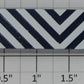 Lionel 8411-63 Blue Fire Car Bumper with White Stripes