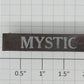 American Flyer XA755NP Mystic Station Nameplate