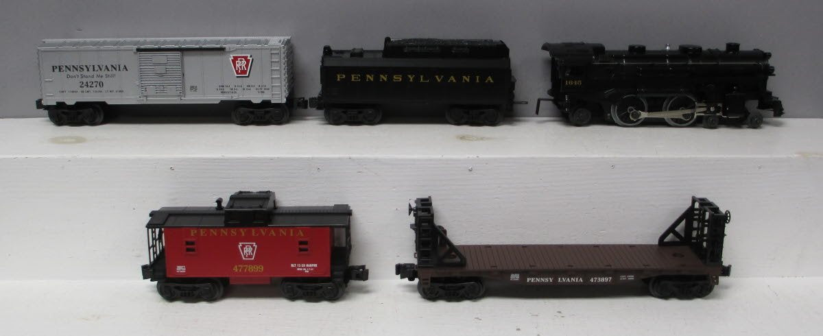 Lionel 6-30018 O Gauge Pennsylvania Flyer Steam Freight Train Set