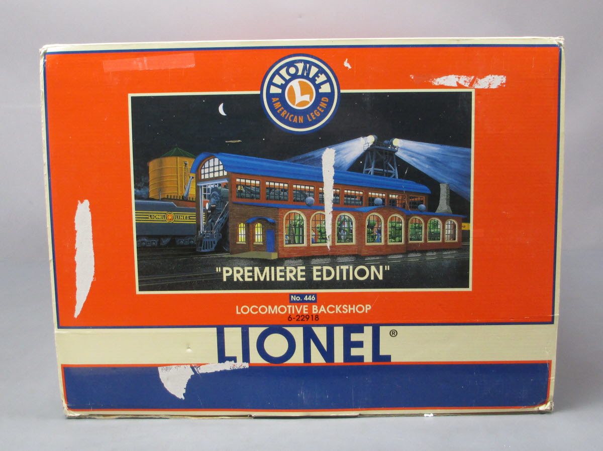 Lionel 6-22918 O Gauge "Premier Edition" Locomotive Backshop No.446 VG/Box